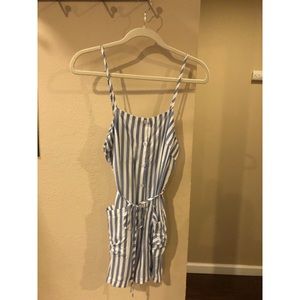 Forever 21 Striped Romper